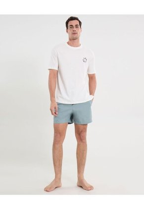 Pantaloneta Para Hombre  Color Verde Marca Atmos #32280020