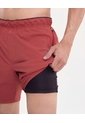 Short Training Con Biker Interno De 7 Pulgadas  Para Hombre Terracota Atmos de Atmos