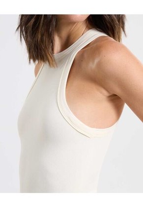 Body Para Mujer Manga Sisa Color Crema Marca Atmos #31200017