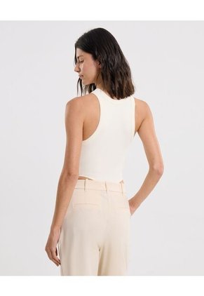 Body Para Mujer Manga Sisa Color Crema Marca Atmos #31200017