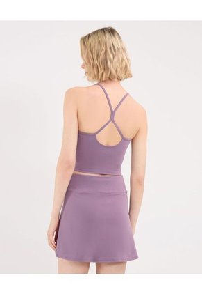 Camiseta Para Mujer Crop Top Color Uva Marca Atmos #31090246