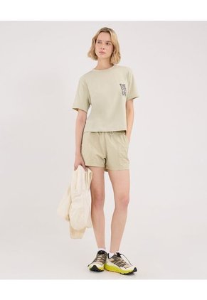 Short Para Mujer Multiusos Plano Color Verde Marca Atmos #31190088