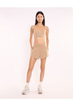 Top Para Mujer  Color Mocca Marca Atmos #31220175