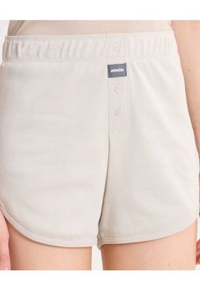 Short Para Mujer Multiusos Punto Color Avena Marca Atmos #31190090