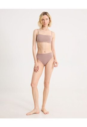 Panty Para Mujer Clasico Color Café Marca Atmos #31800094