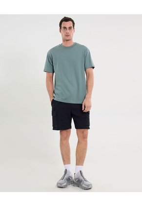 Bermuda Para Hombre Cargo Color Negro Marca Atmos #32100095