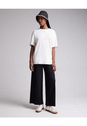 Camiseta Para Mujer Manga Corta Color Marfil Marca Atmos #31090075