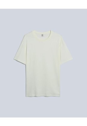 Camiseta Para Mujer Manga Corta Color Marfil Marca Atmos #31090075