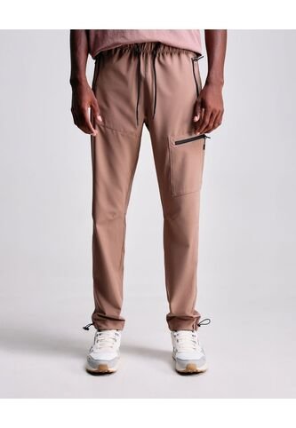 Pantalon Para Hombre Jogger Color Café Claro Marca Atmos #32070042 Atmos