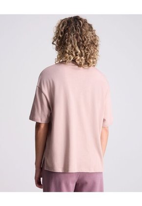 Camiseta Para Mujer Manga Corta Cuello Redondo Color Rosado Marca Atmos #31090206