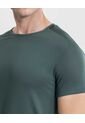 Camiseta Manga Corta Básica Training Ashton  Para Hombre Verde Atmos de Atmos