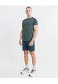 Camiseta Manga Corta Básica Training Ashton  Para Hombre Verde Atmos de Atmos