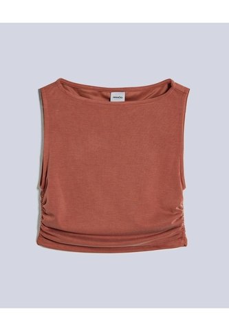 Camiseta Para Mujer Manga Sisa Color Naranja Marca Atmos #31090174 Atmos
