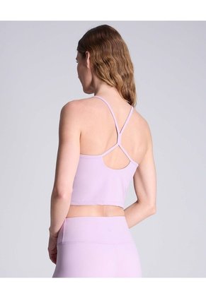 Crop Top Para Mujer Manga Sisa Color Rosa Marca Atmos #31090155