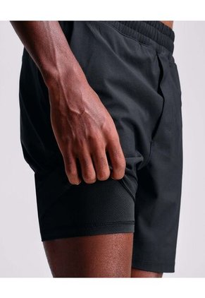 Bermuda Para Hombre Deportiva Largo Color Negro Marca Atmos #32100076