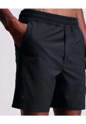 Bermuda Para Hombre Deportiva Largo Color Negro Marca Atmos #32100076