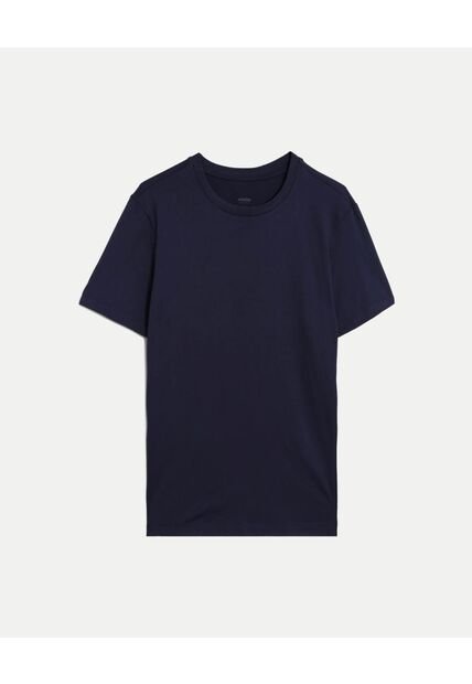 Camiseta Training Comfort Ligera  Para Hombre Azul Atmos