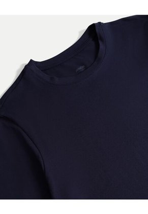 Camiseta Training Comfort Ligera  Para Hombre Azul Atmos