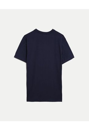Camiseta Training Comfort Ligera  Para Hombre Azul Atmos