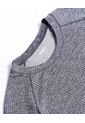 Camiseta Seamless Cuello Redondo  Para Hombre Negro Atmos de Atmos