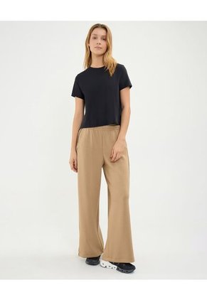 Camiseta Para Mujer Manga Corta Cuello Redondo Color Negro Marca Atmos #31090010