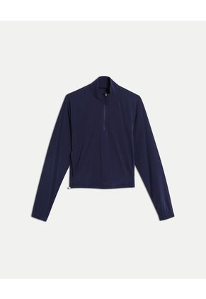 Buzo Para Mujer Cuello Alto O Cuello Tortuga Color Azul Marca Atmos #31060085