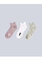 Pack X 3 Medias Tobilleras X3 Para Mujer Lila Atmos de Atmos