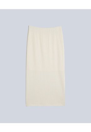 Falda Para Mujer Largo Color Marfil Marca Atmos #31140014