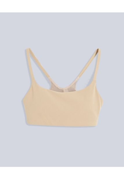 Top Para Mujer  Color Beige Marca Atmos #31220109