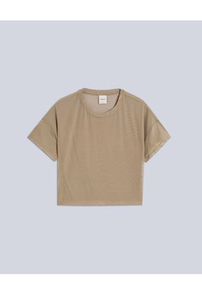 Camiseta Para Mujer Manga Corta Cuello Redondo Color Verde Marca Atmos #31090249