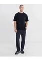 Pantalón Bota Recta Smartech Training  Para Hombre Negro Atmos de Atmos