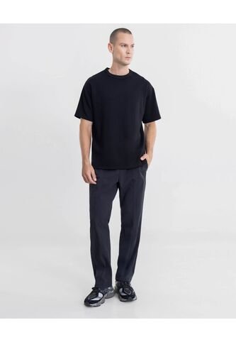 Pantalón Bota Recta Smartech Training  Para Hombre Negro Atmos Atmos