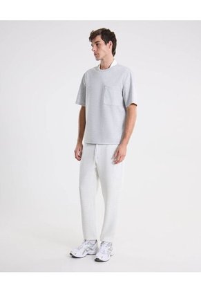 Jogger Básico Comfort Plush Para Hombre Gris Atmos