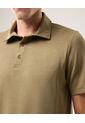 Polo Manga Corta Plush  Para Hombre Verde Atmos de Atmos