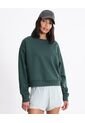 Buzo Básico Cuello Redondo  Para Mujer Verde Atmos de Atmos