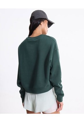 Buzo Básico Cuello Redondo Para Mujer Verde Atmos