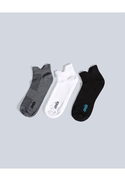 Medias Para Hombre Invisible Color Gris  Marca Atmos #32980012