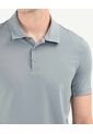 Polo Para Hombre Cuello Maquina Sin Bolsillo Color Gris Marca Atmos #32110008 de Atmos