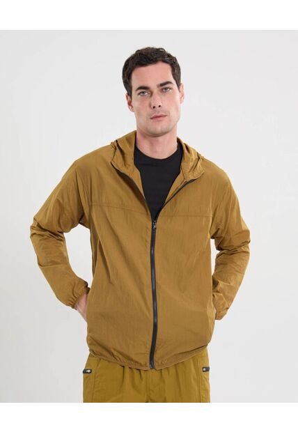 Chaqueta Para Hombre Deportiva Color Camel Marca Atmos #32080035