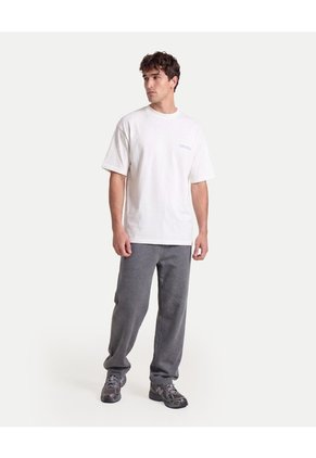 Pantalón Tejido Bota Recta Ligero  Para Hombre Gris Atmos
