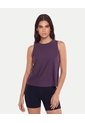 Camiseta Training Quadlife  Para Mujer Morado Atmos de Atmos