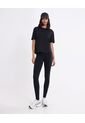 Camiseta Oversize Básica  Para Mujer Negro Atmos de Atmos