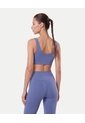 Top Soporte Medio Copas Y Escote U  Para Mujer Azul Atmos de Atmos