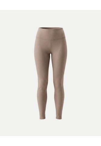 Leggings Regular Aerius Skin  Para Mujer Café Atmos Atmos