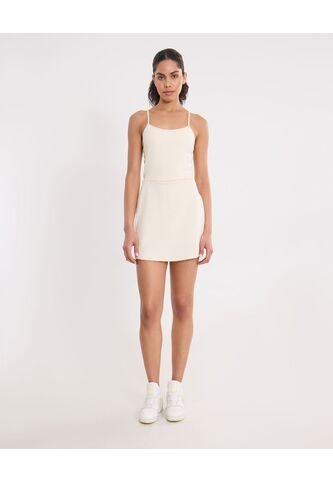 Vestido Para Mujer M/Sisa Corto Color Crema Marca Atmos #31170023 Atmos