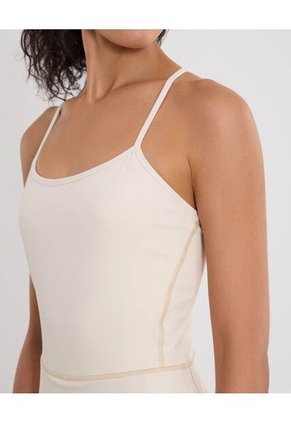 Vestido Para Mujer M/Sisa Corto Color Crema Marca Atmos #31170023