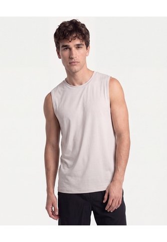 Camiseta Comfy Sin Mangas  Para Hombre Café Atmos Atmos