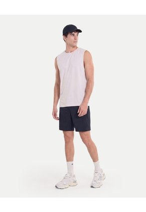 Camiseta Comfy Sin Mangas  Para Hombre Café Atmos