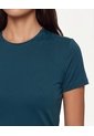 Camiseta Boxy Training  Para Mujer Verde Atmos de Atmos