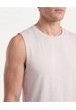 Camiseta Comfy Sin Mangas  Para Hombre Café Atmos de Atmos